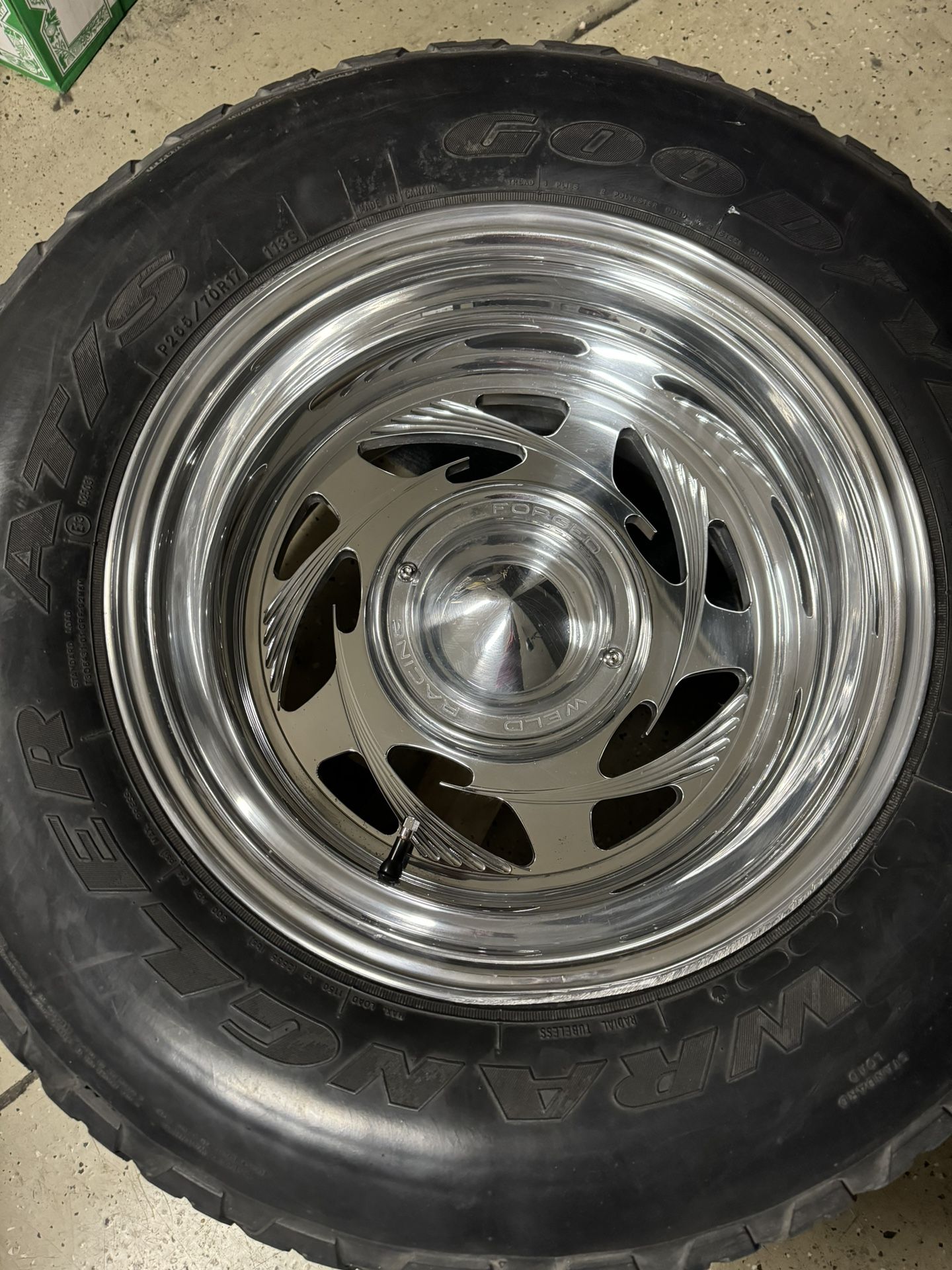 17x10” Weld Scorpios