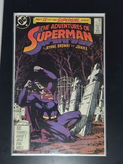 The Adventures of Superman #444 (September 1988, DC Comics) Supergirl Saga Part 2