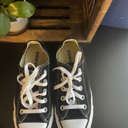 Black Converse Size 5.5