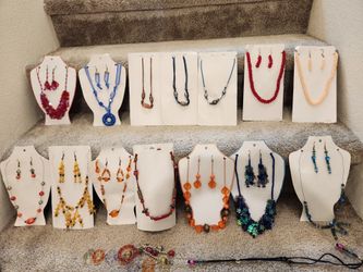 OLD NECKLACES - BUT NEVER USED