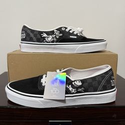 Mens Size 11 Vans x Disney 100th OG Family Authentic Skate Sneakers Shoes UK 10