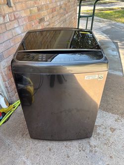 LG WASHER  TOP LOADER WHITE ELECTRIC WORKING GREAT TRABAJAN BIEN