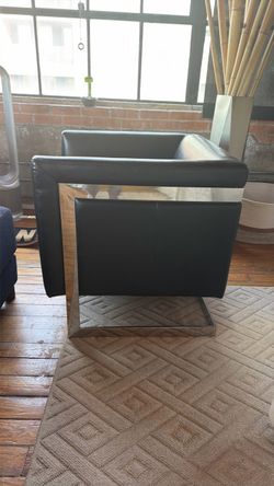 Modern SUNPAN Black Accent Chair – $350 OBO