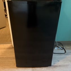 3.3 Cu. ft. Single Door Mini Refrigerator, Black