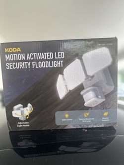 LED Motion Activated Flood Light