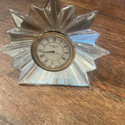 Small Waterford Desk Clock