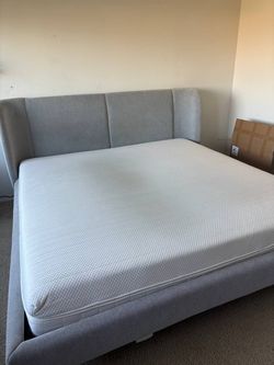 King Size Bed frame and Mattress
