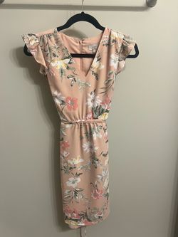 Loft dress pink extra small