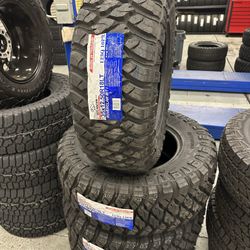35 X12.50r18 New Set Of MT tires Installed 