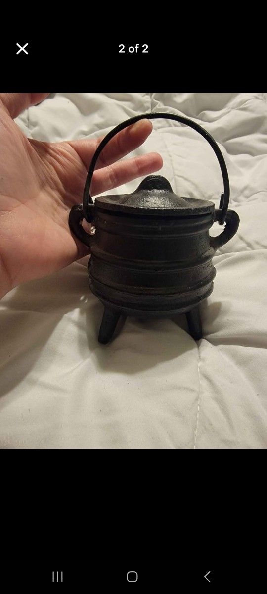 Can't Iron Cauldron For Incense Burning