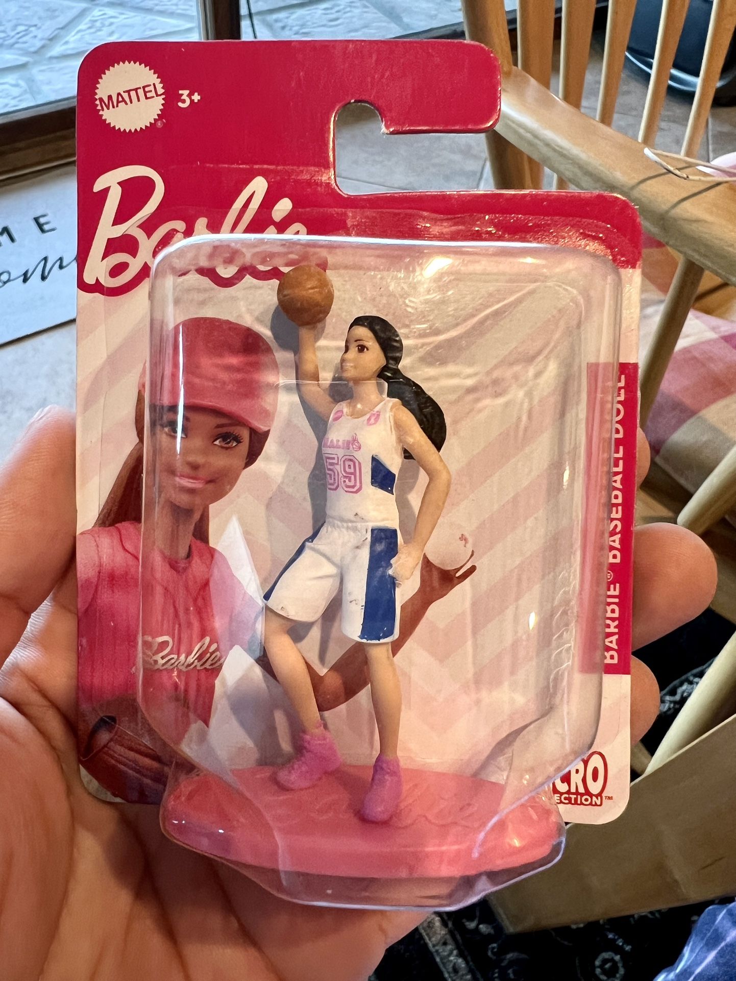 Mattel Micro Collection Barbie Figure ERROR (Basketball/Baseball)