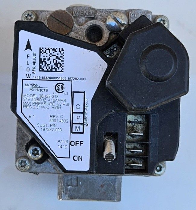 36H33 313 Gas Valve