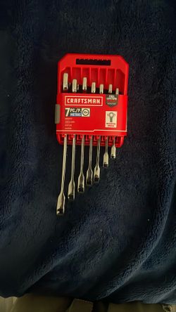 Craftsman 7pc Ratcheting Wrench Set