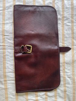 Boldric genuine leather knife roll
