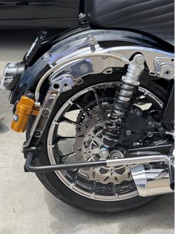 Trask air cleaner & ohlins suspension