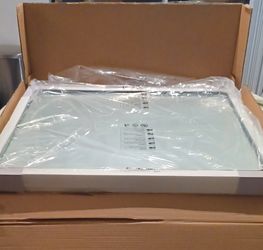 SYATO 30x36 Inch Black Frame Mirror for Bathroom
.