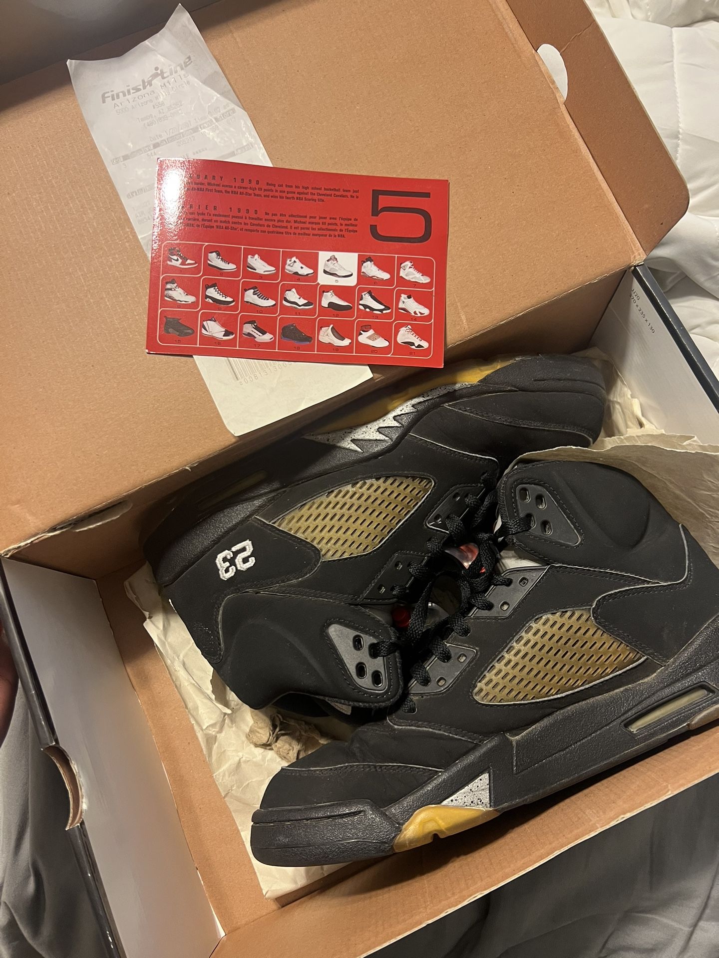 Air Jordan V (Metallic 2005)