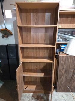 Particle board cabinets