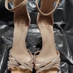 women's vince camuto high heels/ Brush Monet Summer Pyrite Size 7.5M