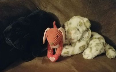 3 quality stuffed animals