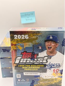 2026 Topps Finest Baseball Mega Box LAST box