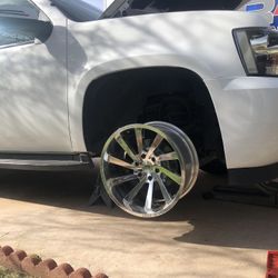 20x10 6x139 Wheel Set New 