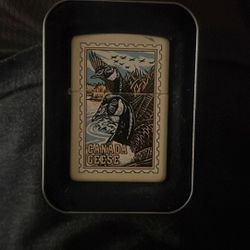 Canada Geese Barrett Smythe Zippo Lighter 1997 Vintage