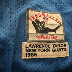 Lawrence Taylor Throwback Mitchell And Ness $25