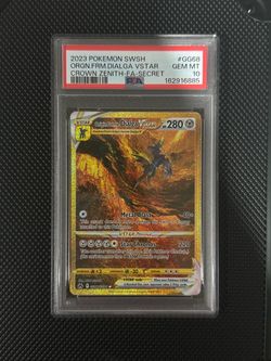 Crown Zenith Dialga Vstar PSA 10