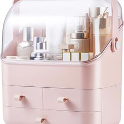 Makeup organizers, Pink