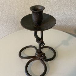 Iron Candleholder Handmade