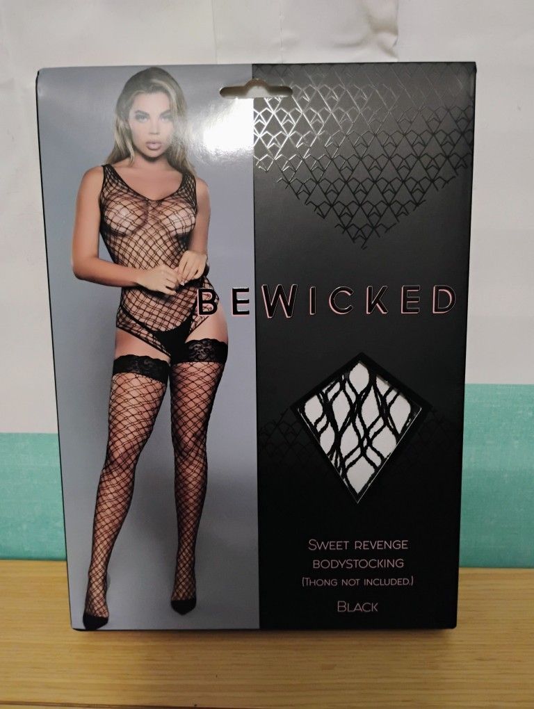 Be Wicked---Sweet Revenge Body Stocking Fishnet