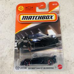 Hot Wheels / MB Chevy Corvette Black 