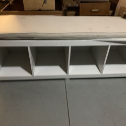 Ikea Storage, Sitting Bench And Shelves