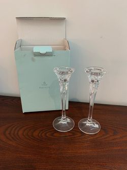 Crystal Taper Candle Holders