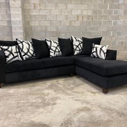 Sectional Black 