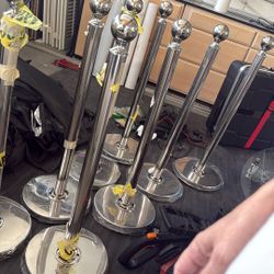 Crowd Control Stanchions Post For Entrance 