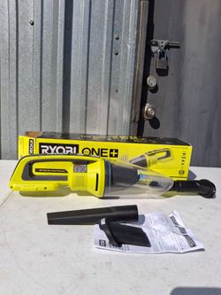 Ryobi One +18V Cordless Wet/Dry Hand Vacuum (tool only)