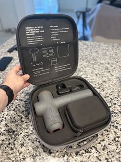 Sharper Image percussion massage gun