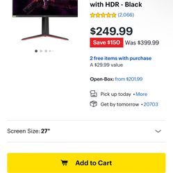 LG 165 hz gaming monitor 