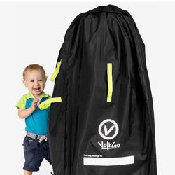 VOLKGO Super Extra Large Stroller Bag for Airplane with Padded Backpack Shoulder Straps, Double Stroller Cover for Air Travel, Jogger & Carrier - Fits