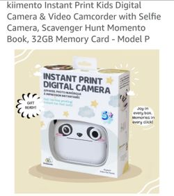 Instant print digital Camera