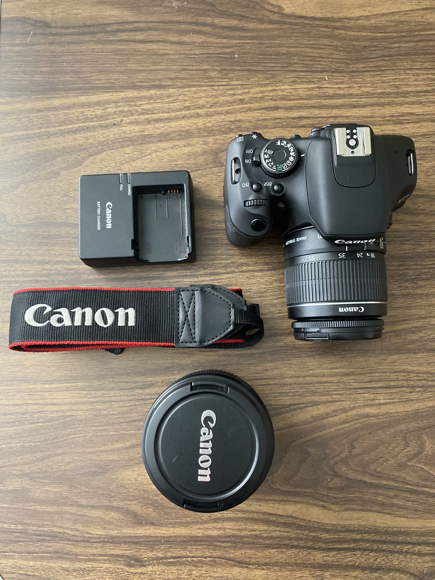 CANON EOS REBEL T3i+ 2 LENSES