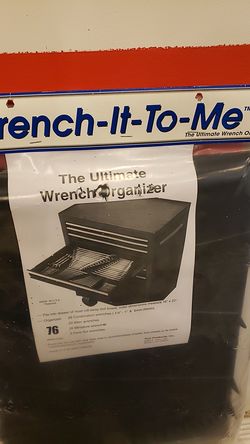 The ultimate wrench organizer