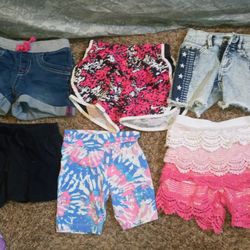 Girls Shorts Size 5 And 6