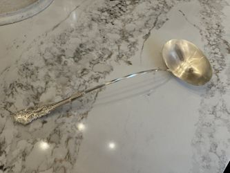 Silver Plate 16” Ladle