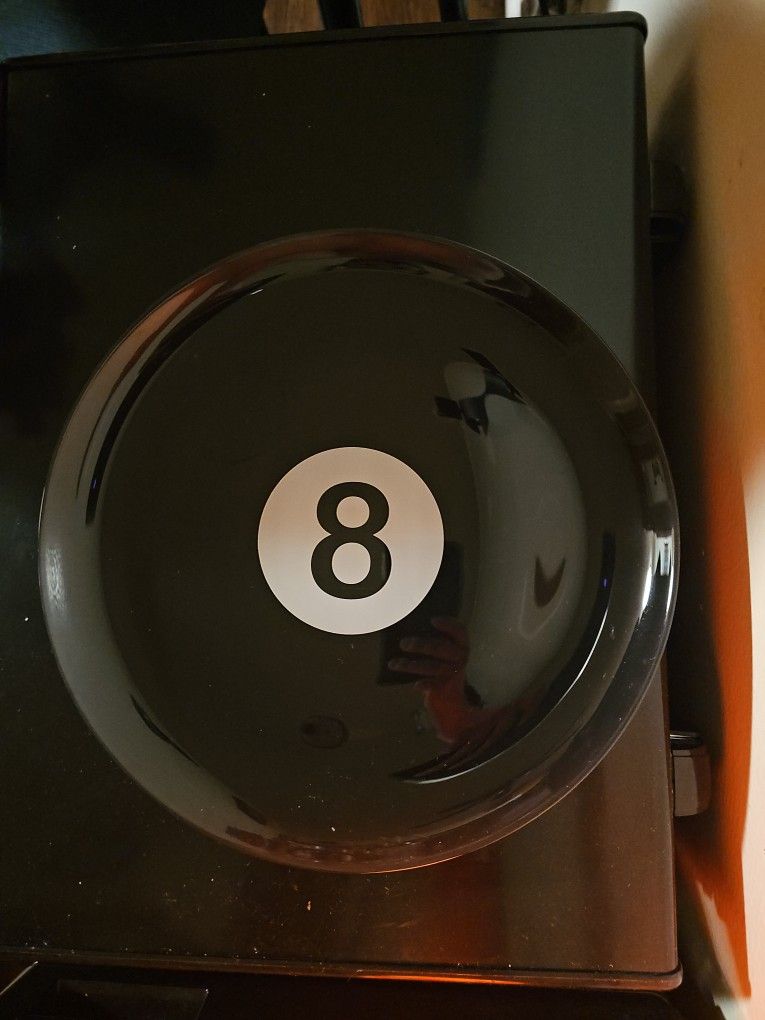 Billiards 8 piece serving tray plates pool billiard