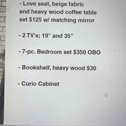 Black Tv Stand, Black Student Desk & Chair 60