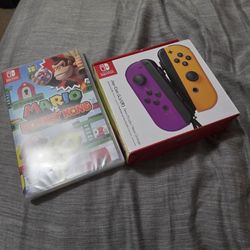 Nintendo Switch Game + Joycons Both Sealed