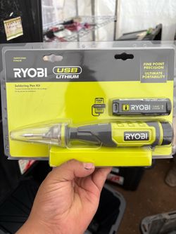 Ryobi USB Lithium Soldering Pen Kit